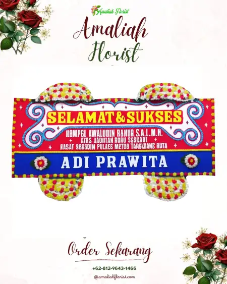 Papan Bunga Ucapan Selamat Ballroom Wedding Alam Sutera